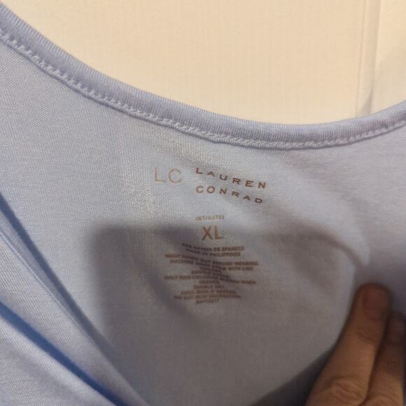 LC Lauren Conrad Sleepy Tank, NWT, XL - Picture 3 of 4